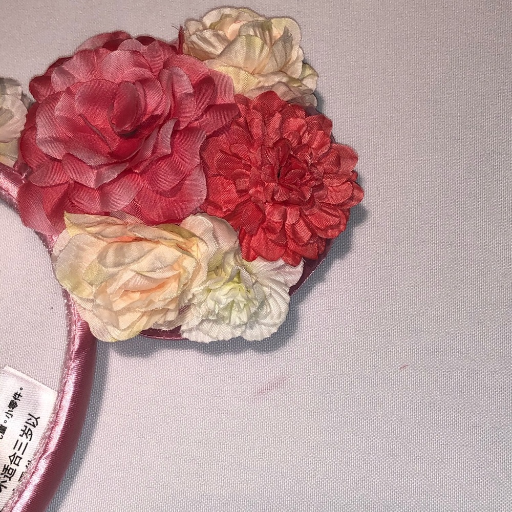 Authentic Disney Floral Minnie Ears Headband - Picture 7 of 8